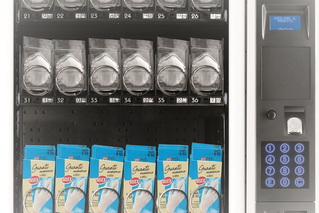 Behapomaty - urządzenia wspomagające dystrybucje osobistych środków ochrony osobistej.